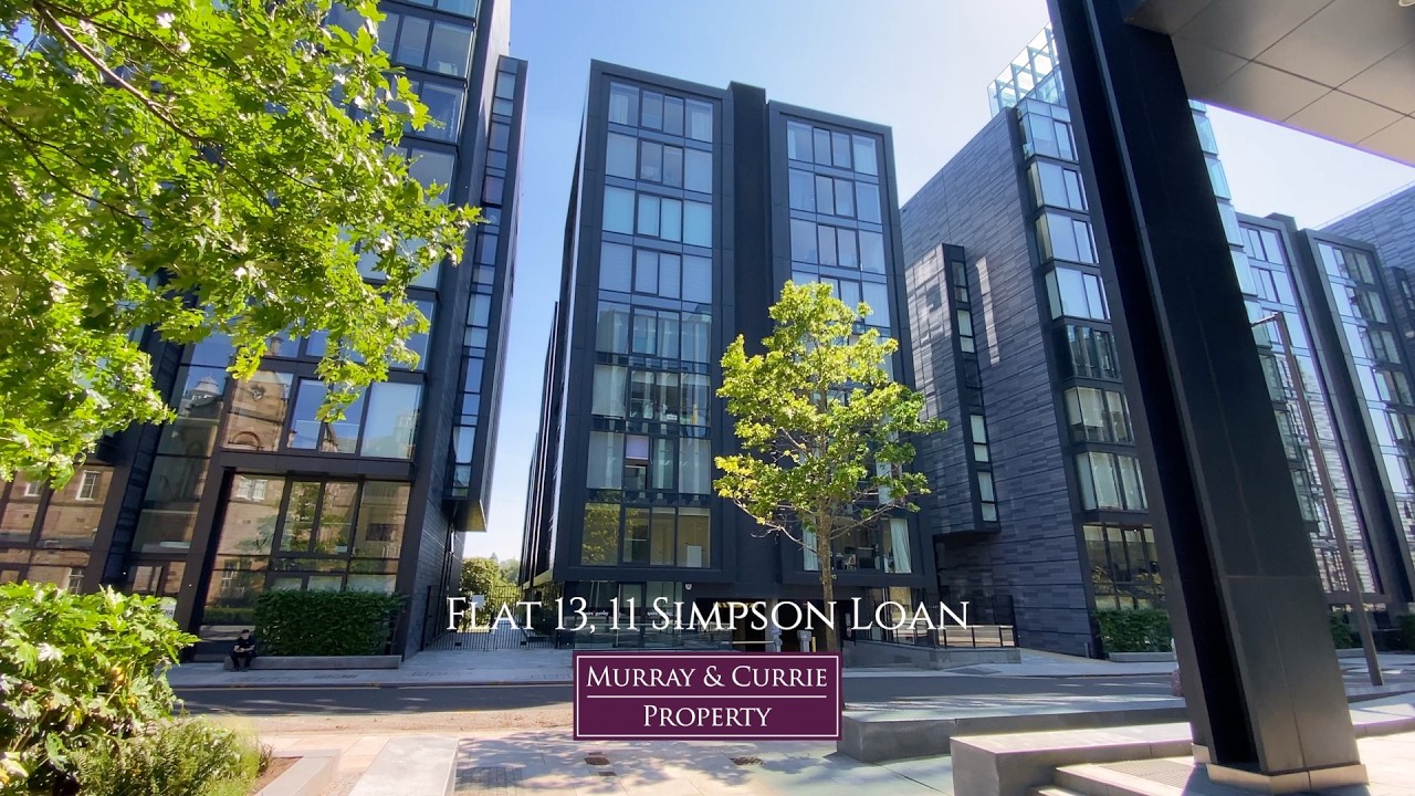 SCENEINVIDEO   Flat 13, 11 Simpson Loan, Edinburgh, Midlothian, EH3 9GR
